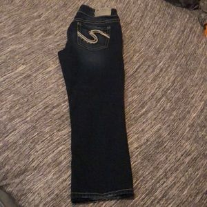 Silver Capris W29/L221/2